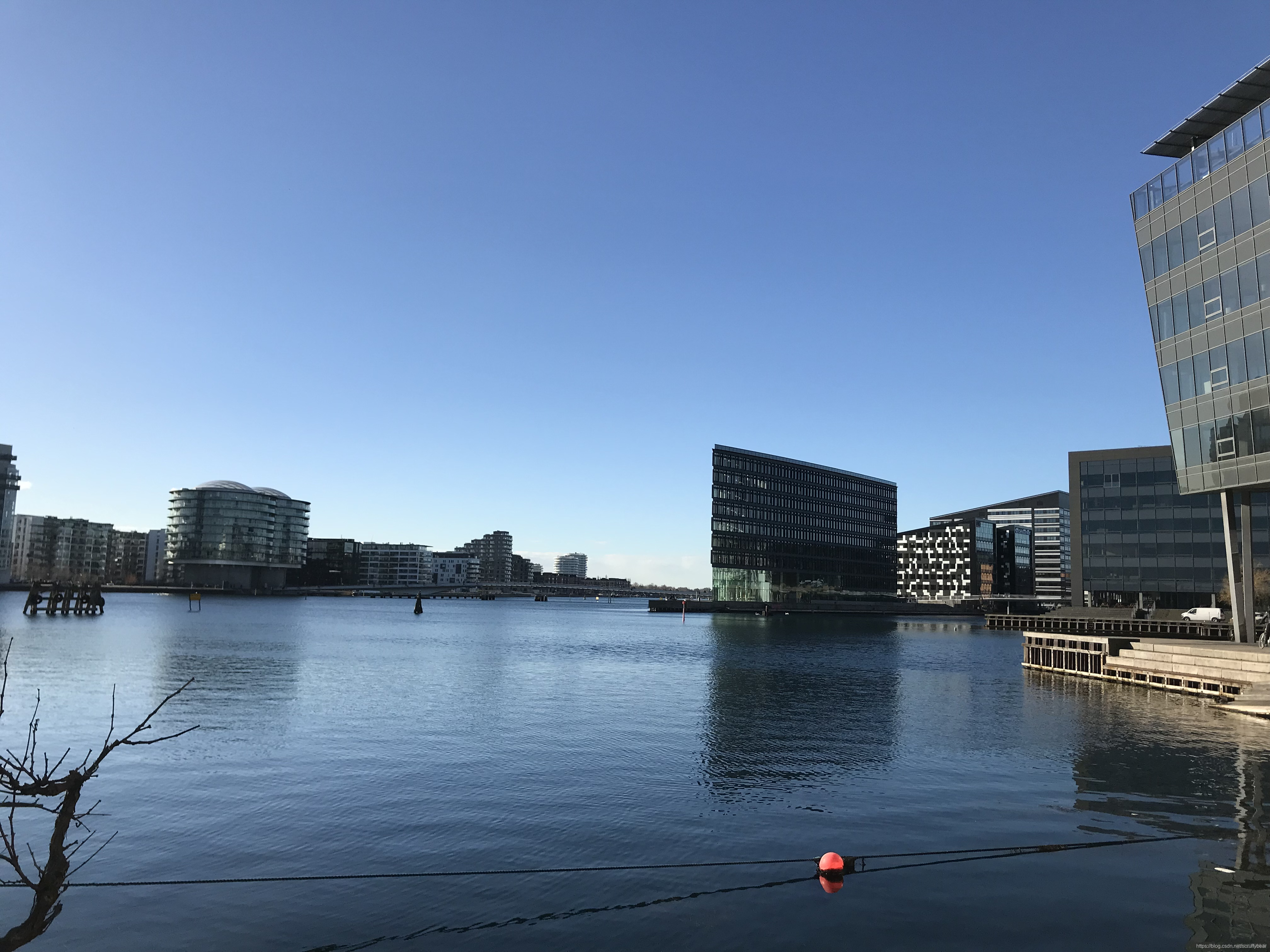 Business trip to Copenhagen in March 2019 - 2 - Walking near the hotel_Aller Media