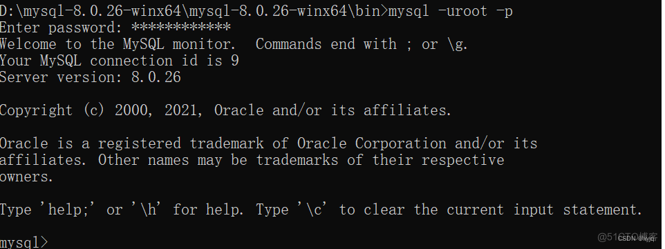 2022超详细MySQL8.0.26安装配置教程(window 64位)_文件路径_18