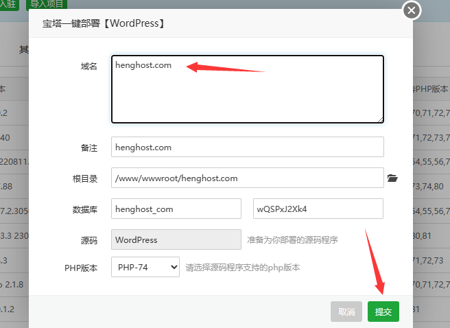 香港轻量服务器搭建网站步骤之填写域名